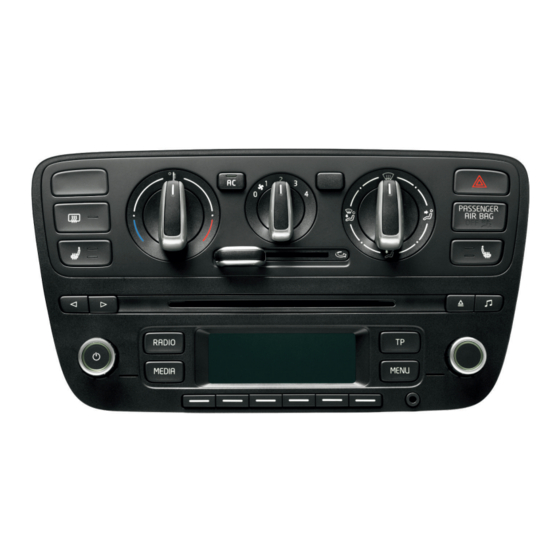 Skoda Radio Funky Bedienungsanleitung