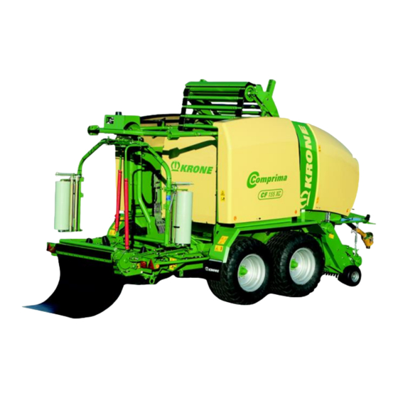 Krone Comprima serie Kurzanleitung