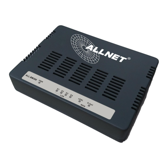 Allnet ALL-BM300 Kurzanleitung