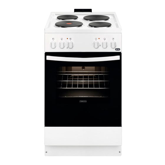 Zanussi ZCE54001WA Bedienungsanleitung
