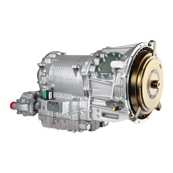 Allison Transmission 3000 Serie Bedienungshandbuch