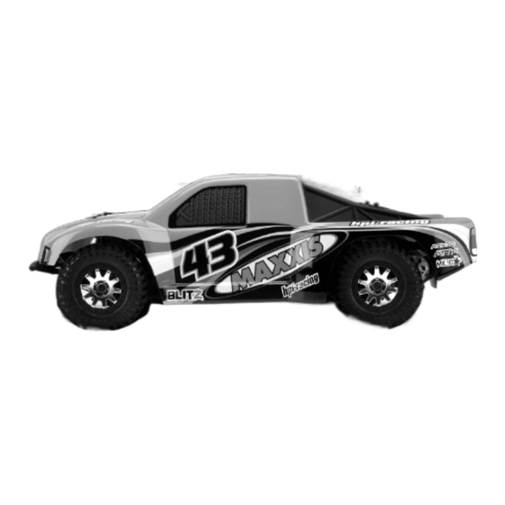 HPI Racing BLITZ Anleitung