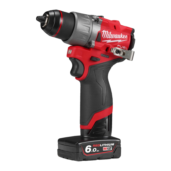 Milwaukee M12 FDD2 Originalbetriebsanleitung