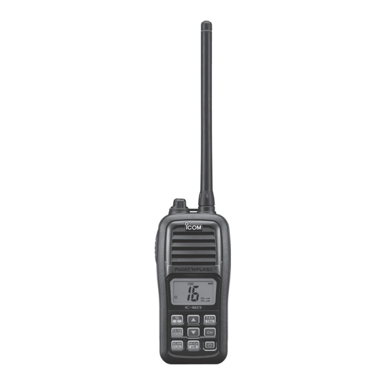 Icom iM23 Bedienungsanleitung