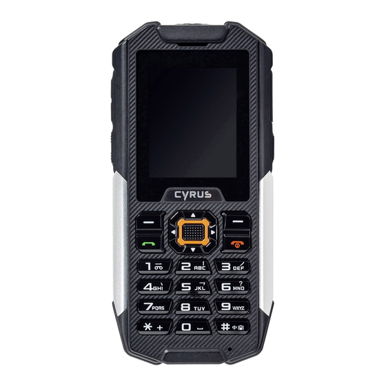 Cyrus CM 7 Handbücher