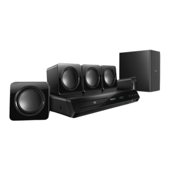 Philips HTD3510 Schnellstartanleitung