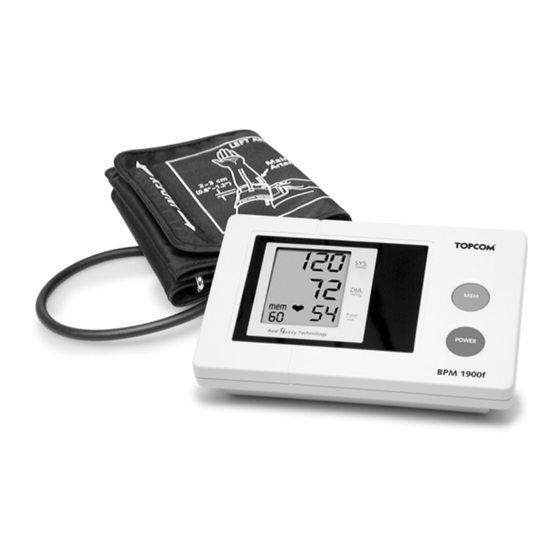 Topcom bpm 1900f Bedienungsanleitung