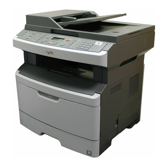 Lexmark X264dn Benutzerhandbuch