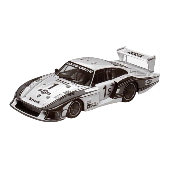 Tamiya PORSCHE 935/78 MOBY DICK MARTINI Bedienungsanleitung