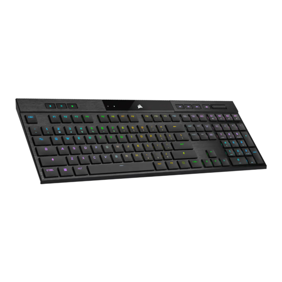 Corsair K100 AIR Schnellstartanleitung