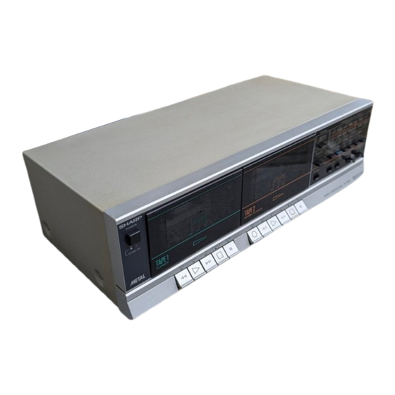 Sharp RT-W600H Serviceanleitung
