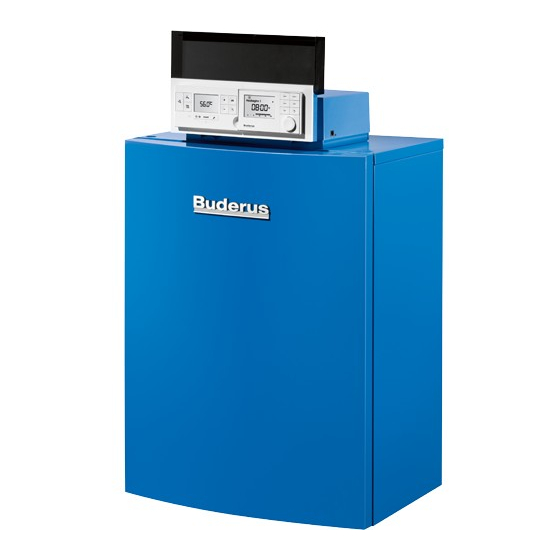 Buderus Logano plus GB145 Bedienungsanleitung