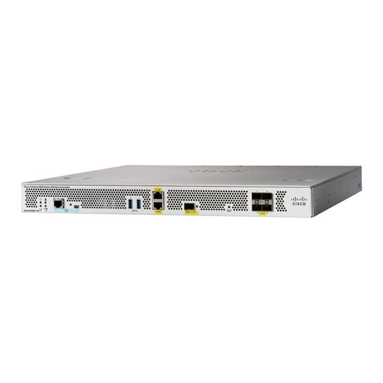 Cisco Catalyst 9800-40 WLC Handbücher