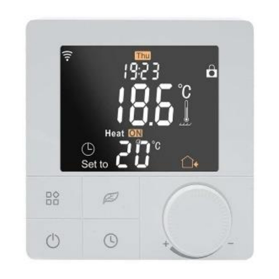 Mi-Heat Heizsysteme WT8 Wifi Bedienungsanleitung