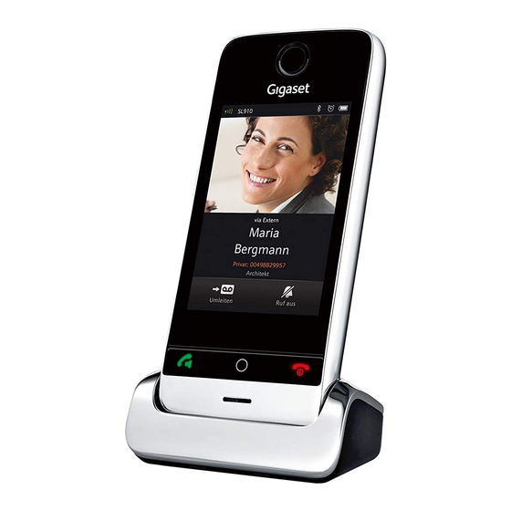 Gigaset SL910 Hinweise