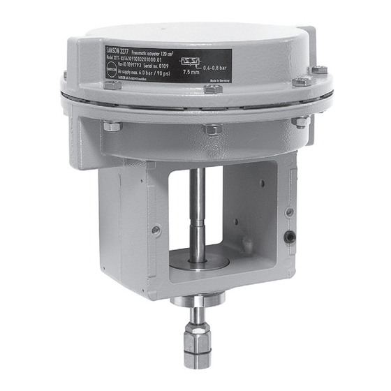 Samson EB 8310-1 Typ 3271-5 Einbau- Und Bedienungsanleitung