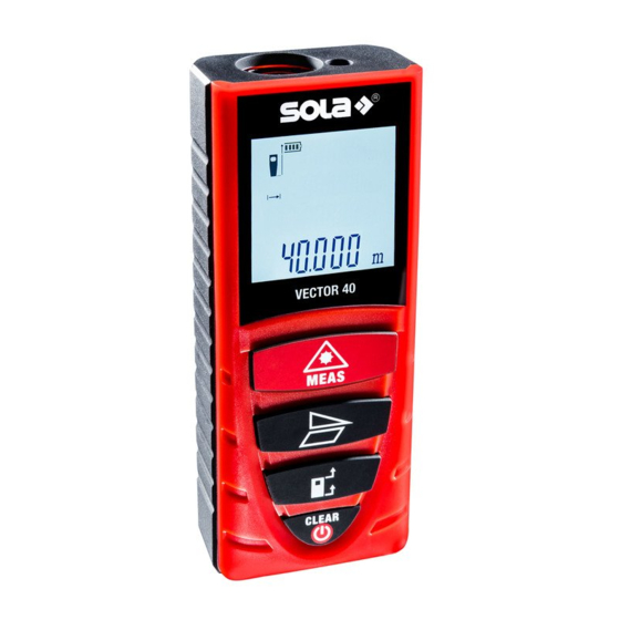 Sola Vector 40 Gebrauchsanweisung