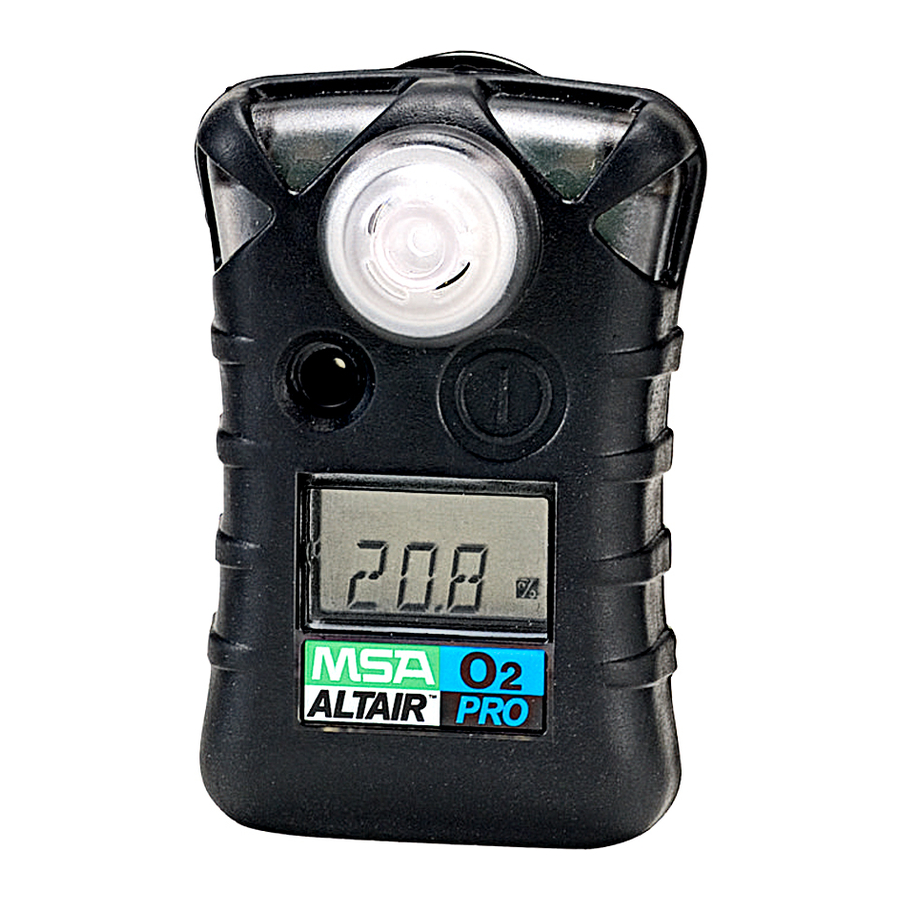 MSA ALTAIR PRO Gebrauchsanleitung