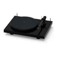 Pro-Ject Audio Systems Debut III Bedienungsanleitung