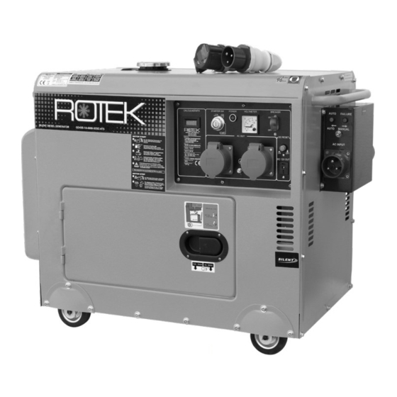 Rotek GD4SS-1A-6000-5EBZ-ATS Bedienungsanleitung