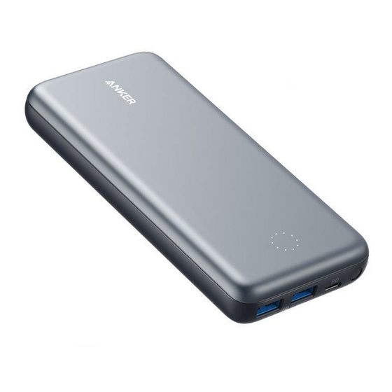 Anker PowerCore+ 19000 PD Bedienungsanleitung