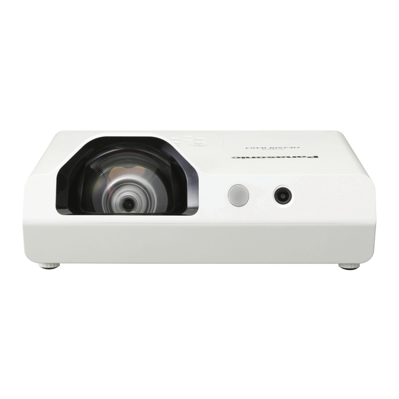 Panasonic PT-TW351R Bedienungsanleitung
