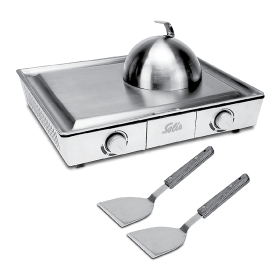 SOLIS Teppanyaki home Bedienungsanleitung