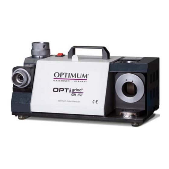 Optimum OPTIgrind GH 10T Betriebsanleitung