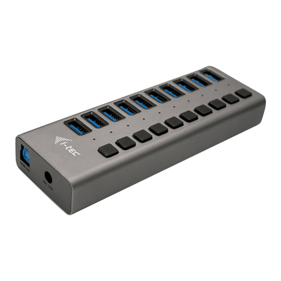 i-tec U3CHARGEHUB10 Gebrauchsanweisung