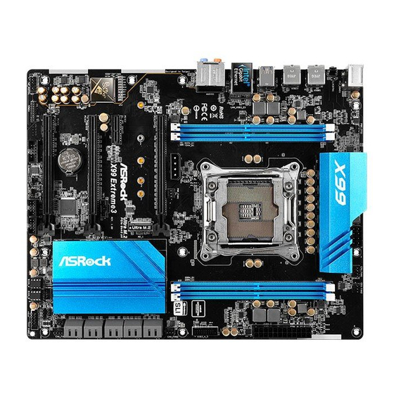 ASROCK X99 Extreme3 Handbuch