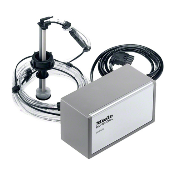 Miele professional DOS-Modul G 60 Montageanweisung