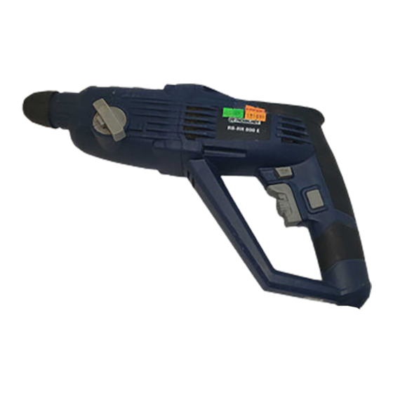 Robust RB-RH 800 E Originalbetriebsanleitung
