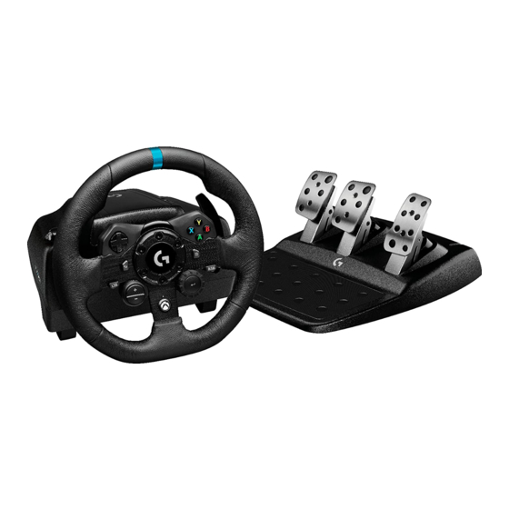 Logitech G923 Einrichtungsanleitung