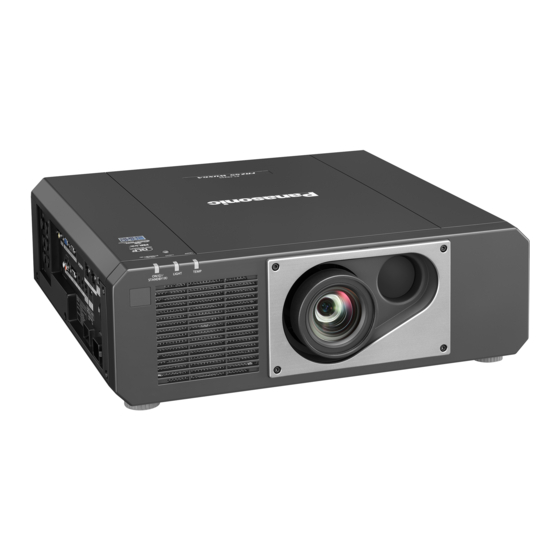Panasonic PT-FRZ55 Bedienungsanleitung, Funktionsanleitung