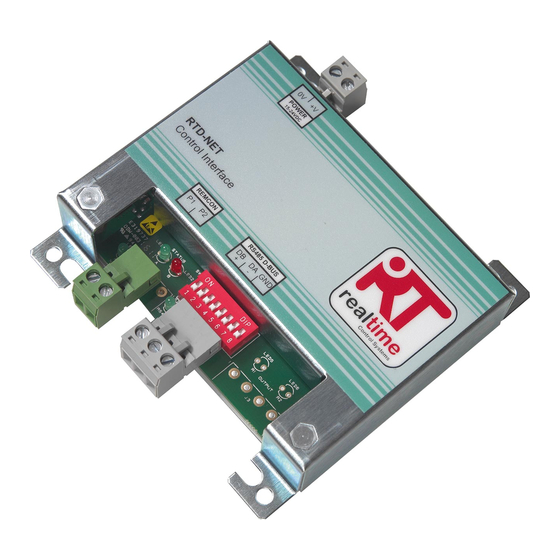 Realtime RTD-NET Installationsanleitung