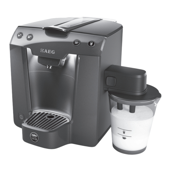 AEG LAVAZZA AMODO MIO Favola Cappuccino LM 5400 Anleitung