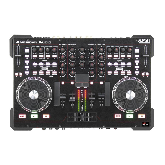 American Audio VMS4 Schnellstart