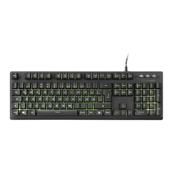 Snakebyte KEY:BOARD PRO SB909764 Bedienungsanleitung