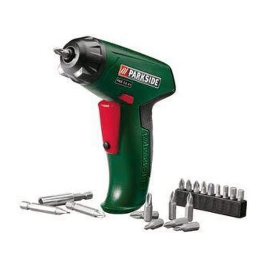 Parkside PAS 3.6 A1 Originalbetriebsanleitung