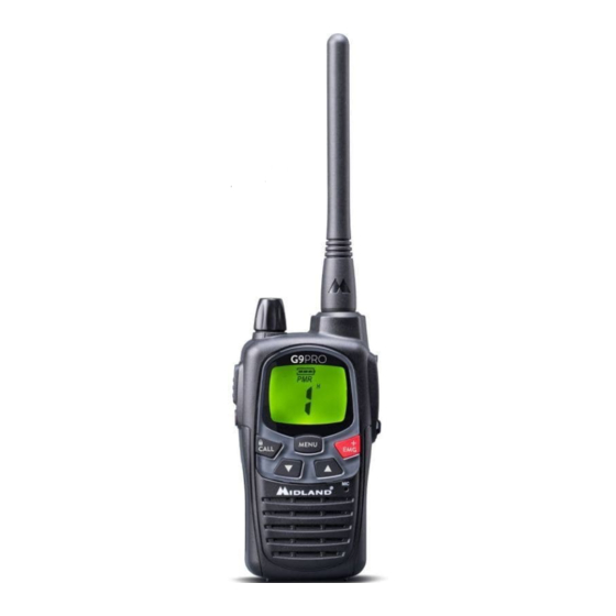 Midland G9 PRO Kurzanleitung