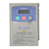 Hitachi SJ100-011NFE Produkthandbuch