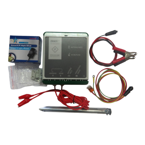 MS Electronics FENCY3000 Bedienungsanleitung