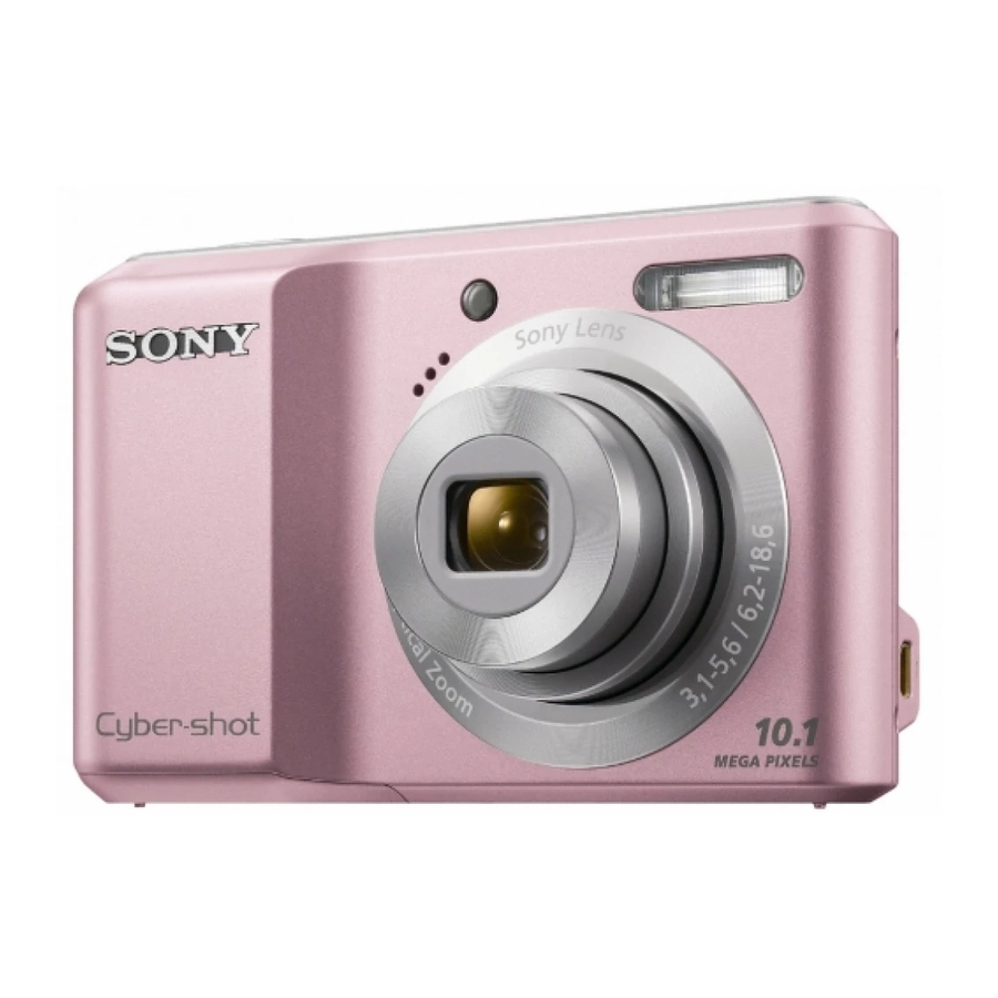 Sony cybershot DSC-S2000 Gebrauchsanleitung