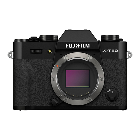FujiFilm X-T30 II Bedienungsanleitung