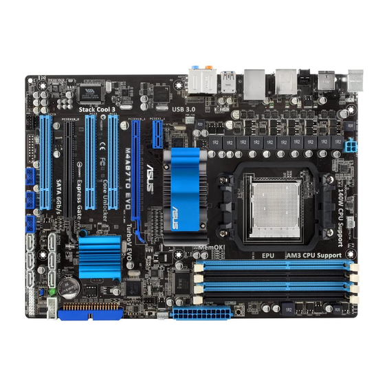 Asus M4A87TD EVO Bedienungsanleitung