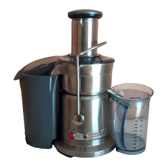 Gastroback Design JUICER Advanced Bedienungsanleitung Und Rezeptideen