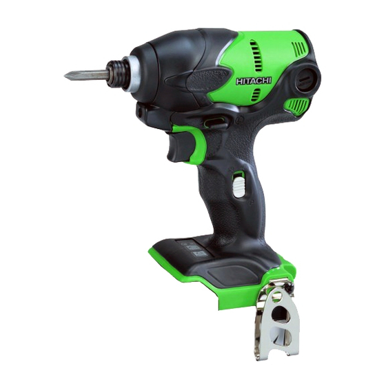 Hitachi WH 18DSL Bedienungsanleitung