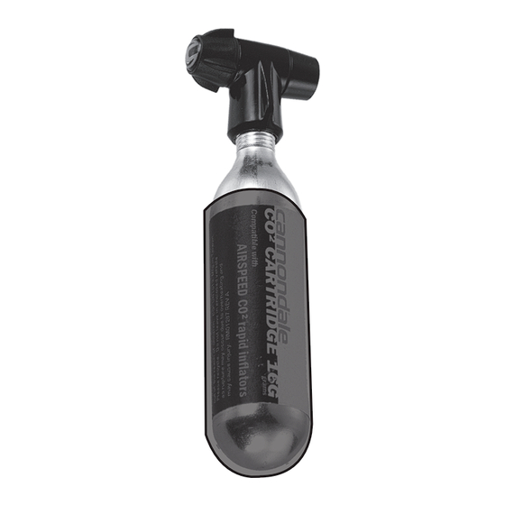 Cannondale Airspeed CO2 Anleitung