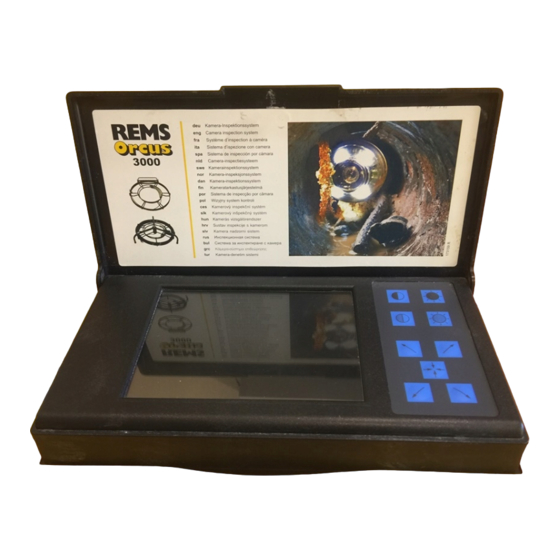REMS Orcus 3000 Betriebsanleitung