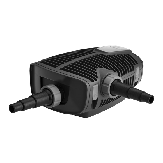Oase AquaMax Eco Premium 6000 12V Gebrauchsanleitung